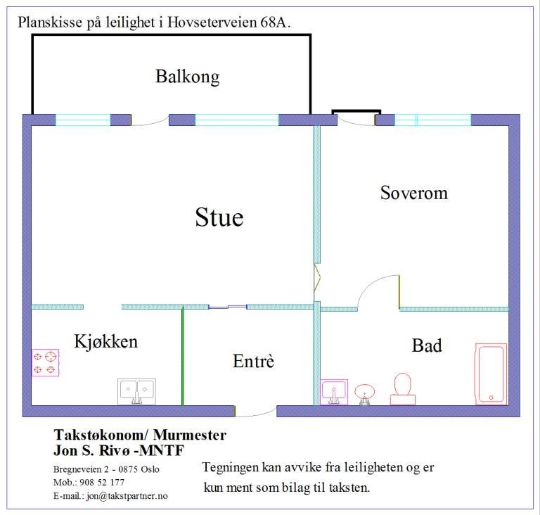 Meget praktisk planløsning Galleribilde