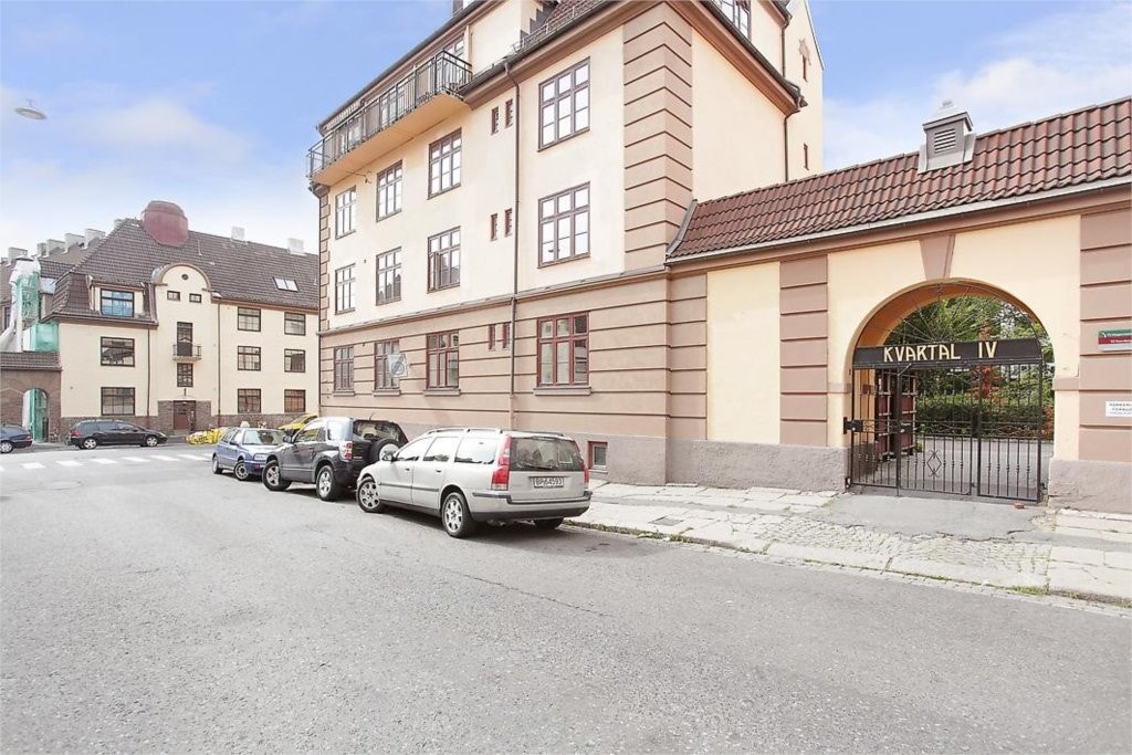 Fasadebilde - velholdt, klassisk Torshovgård Galleribilde