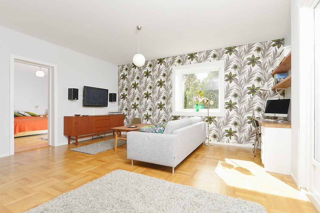 Lys og pen stue Galleribilde