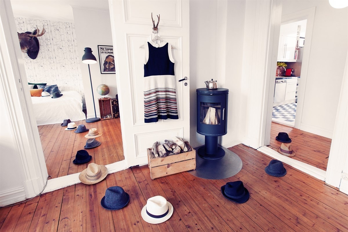 En leilighet med god vibe, gled deg til sene høstkvelder foran peisen. Galleribilde