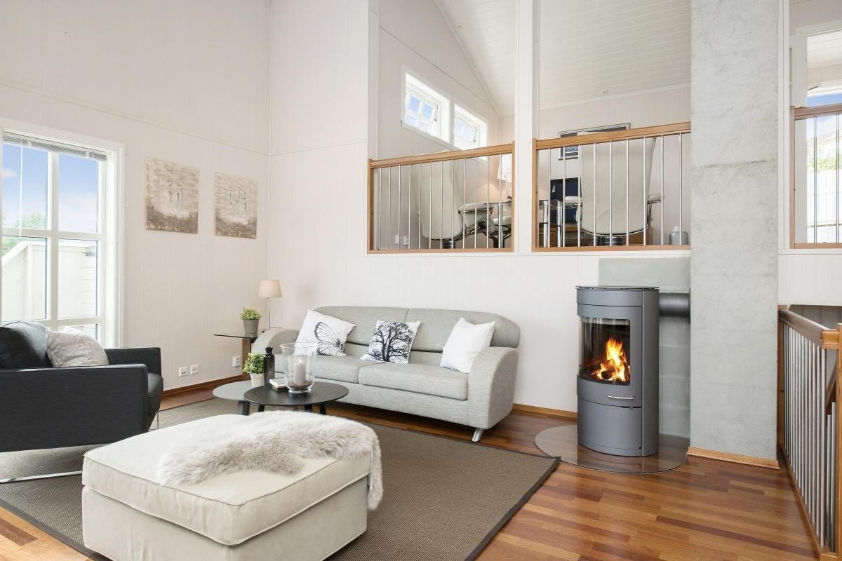 En moderne og innbydende bolig å vise frem Galleribilde