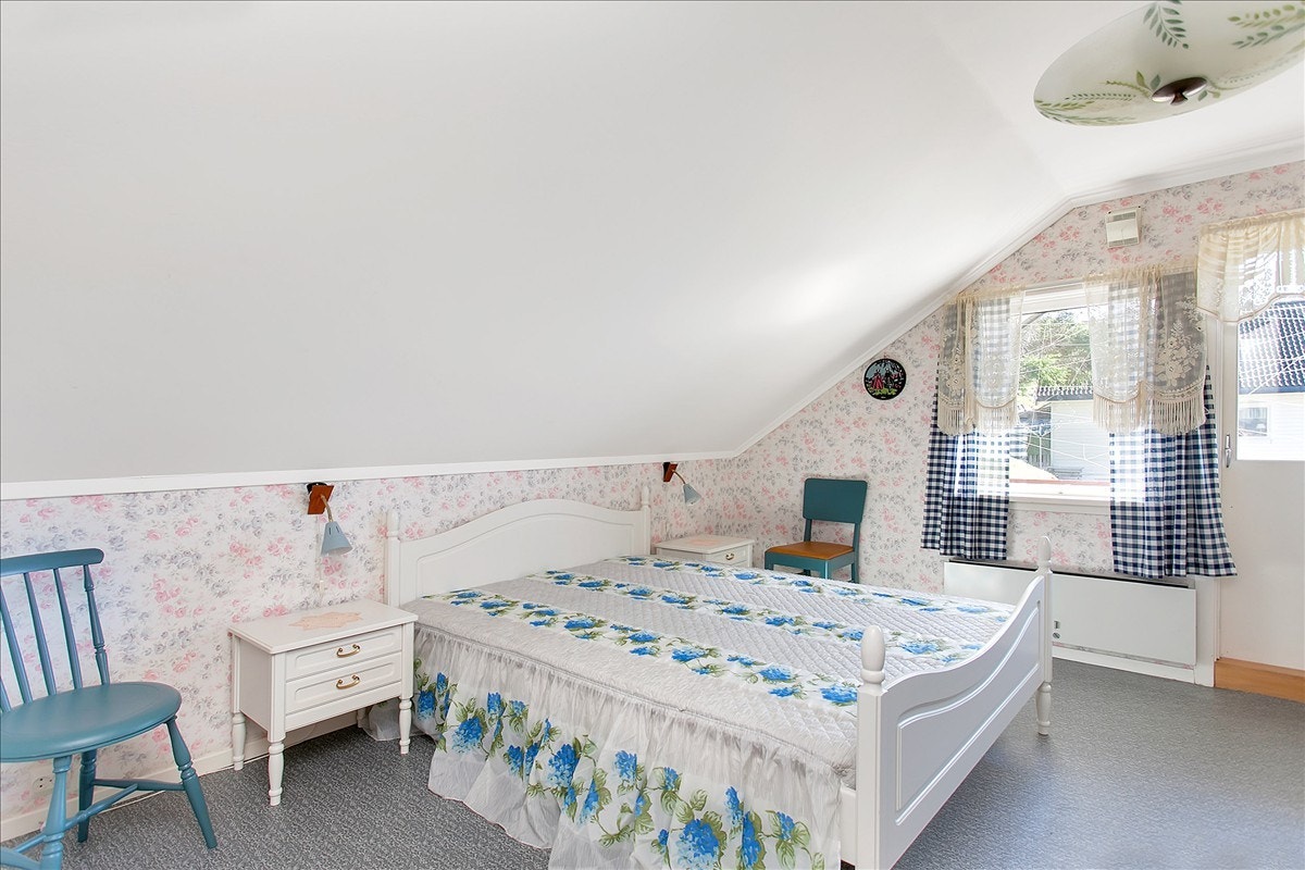 Soverom på loft Galleribilde