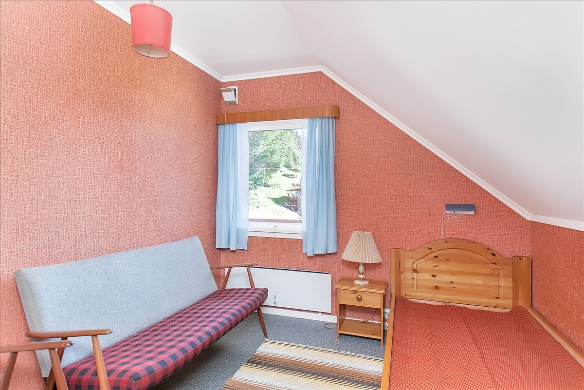 Soverom på loft Galleribilde