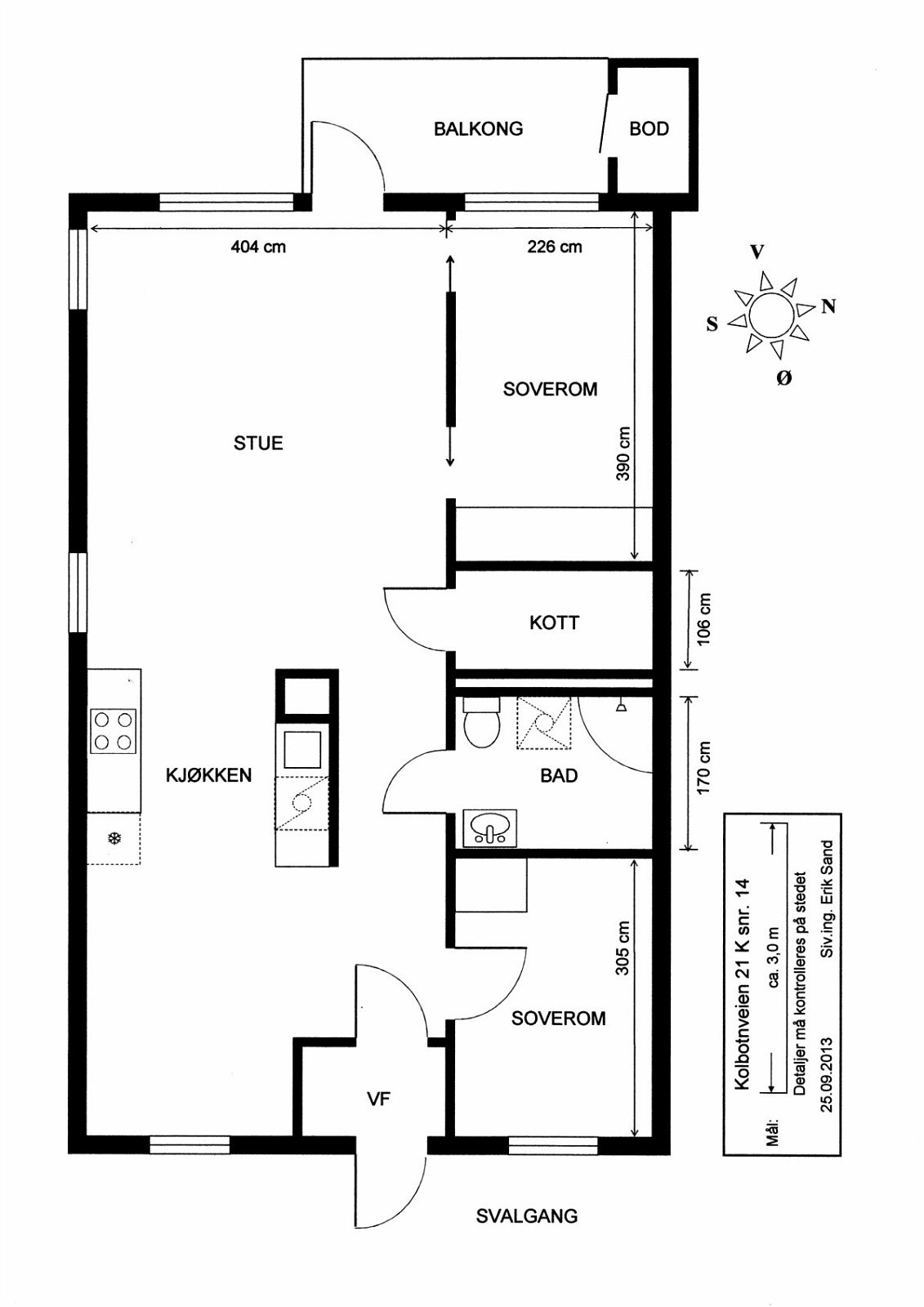 Planskisse. Galleribilde