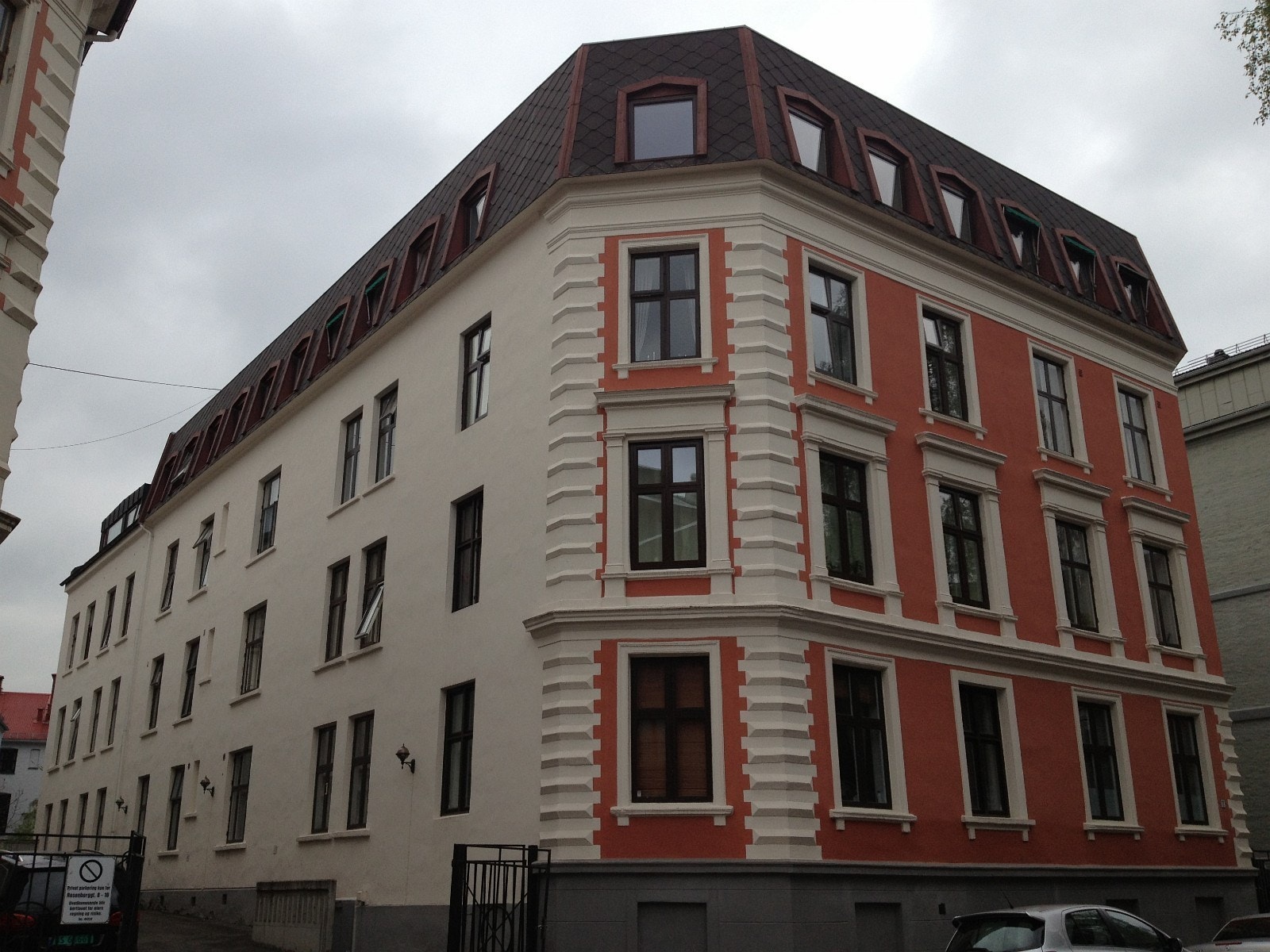 Fasade Rosenborggata 12 Galleribilde