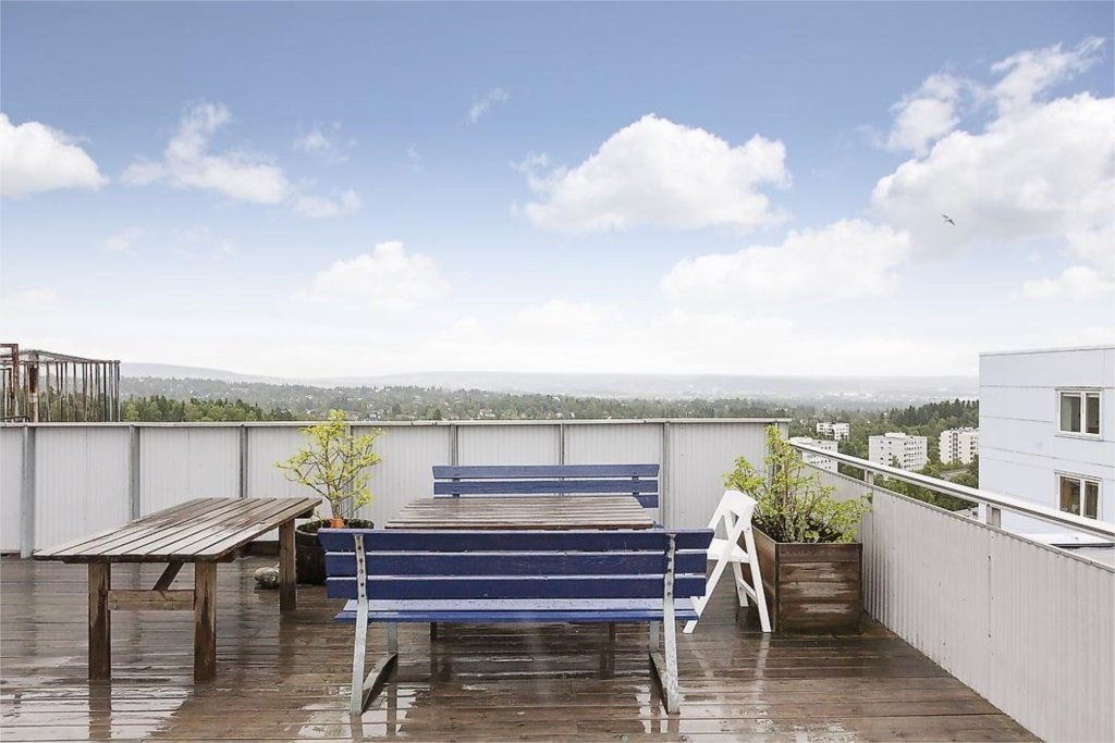 Felles takterrasse Galleribilde