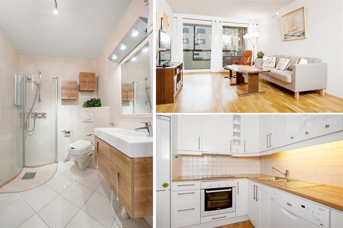 2-roms m/lekkert bad, heis Galleribilde