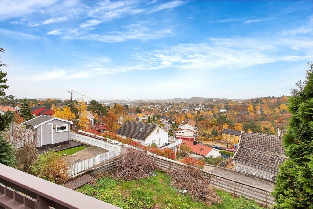 Utsikt fra terrassen Galleribilde