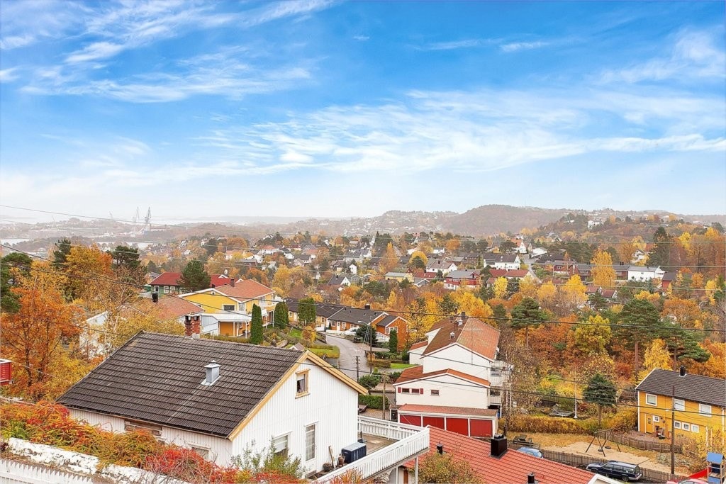 utsikt fra terrassen Galleribilde