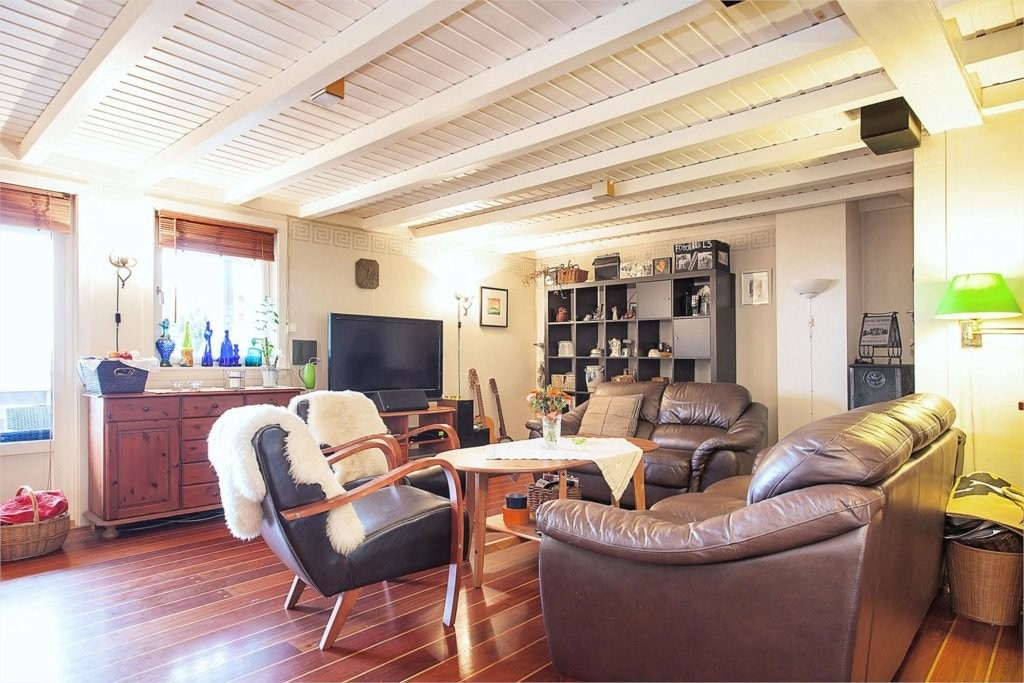 Stue med utgang til terrasse Galleribilde