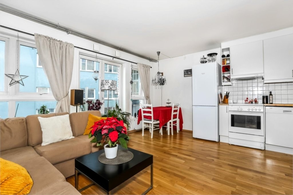 Åpen stue/kjøkkenløsning Galleribilde