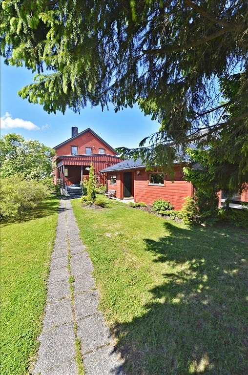 Inngangsparti Galleribilde