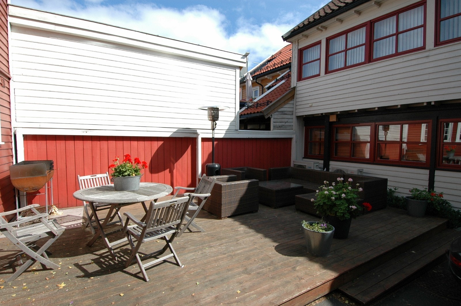 Adgang til solrik platting Galleribilde