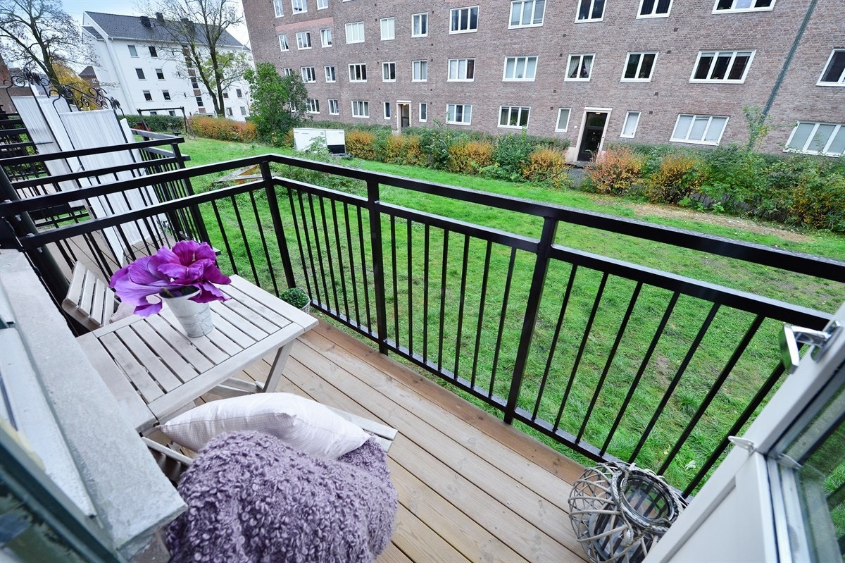 Balkongen ble ferdigstillt i 2014. Galleribilde