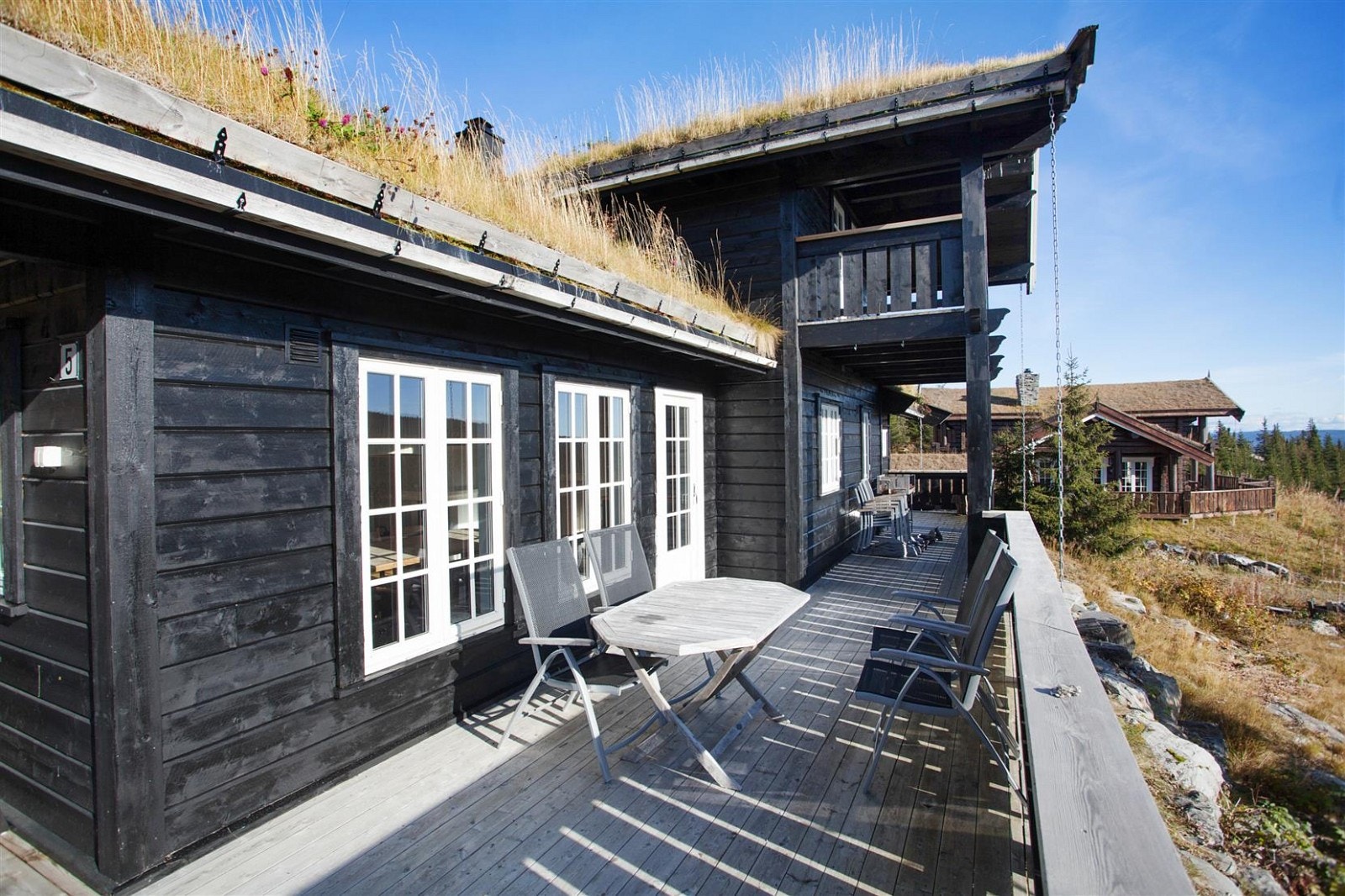 Store utearealer med god og lang solgang. Galleribilde