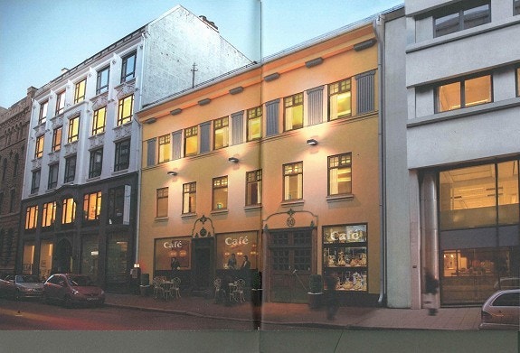 Fasade mot Kongens gata Galleribilde