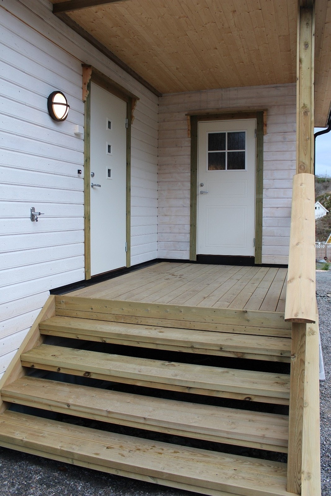 Inngangsparti og inngang bod Galleribilde
