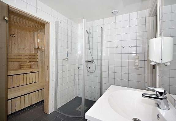 Bad og badstue Galleribilde