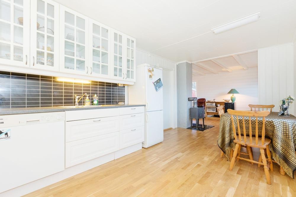 Åpen løsning kjøkken/stue Galleribilde