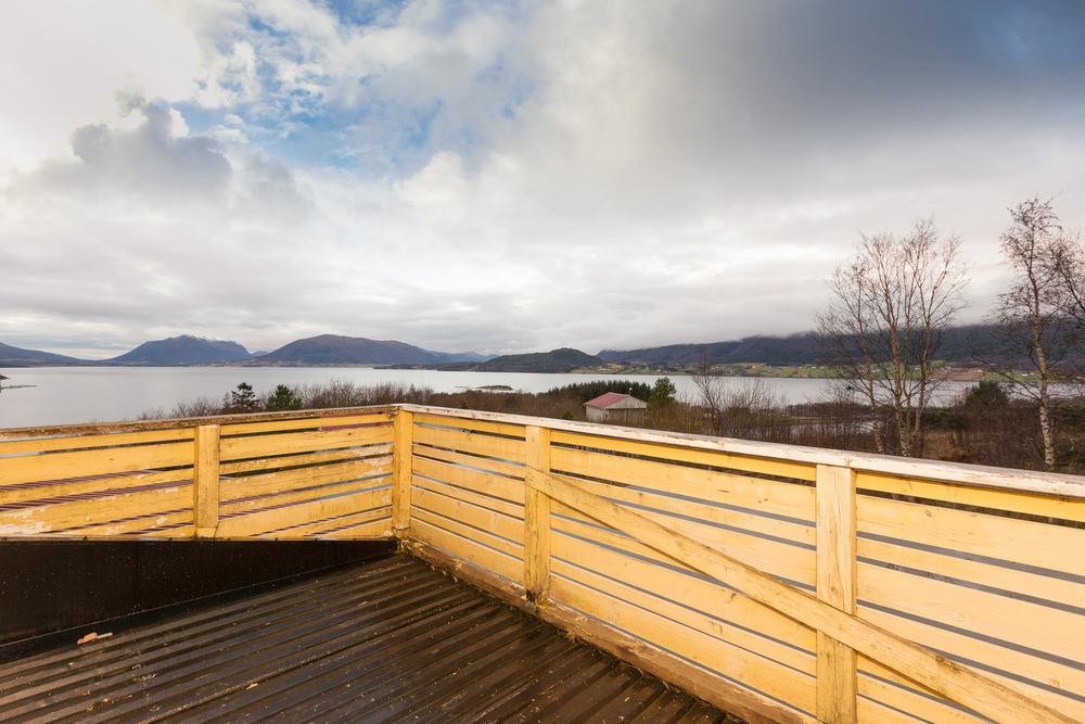 Utsikt fra veranda Galleribilde