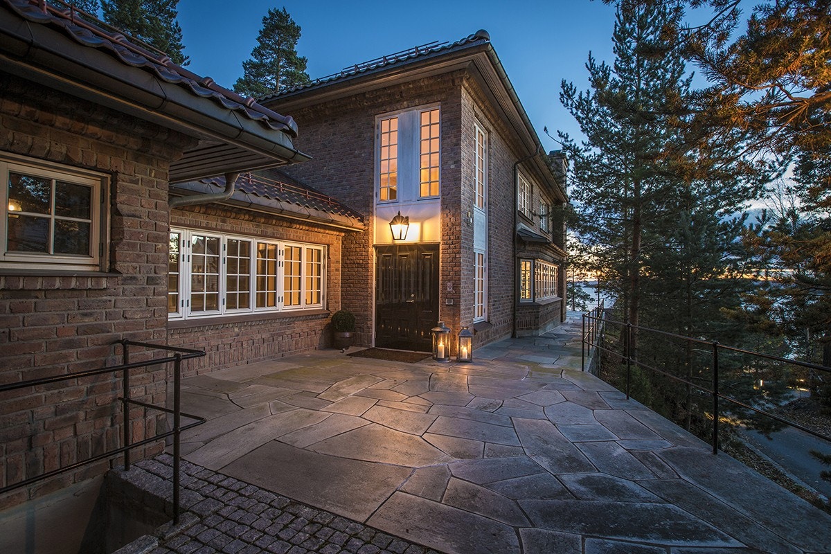 Representativt inngangsparti Galleribilde