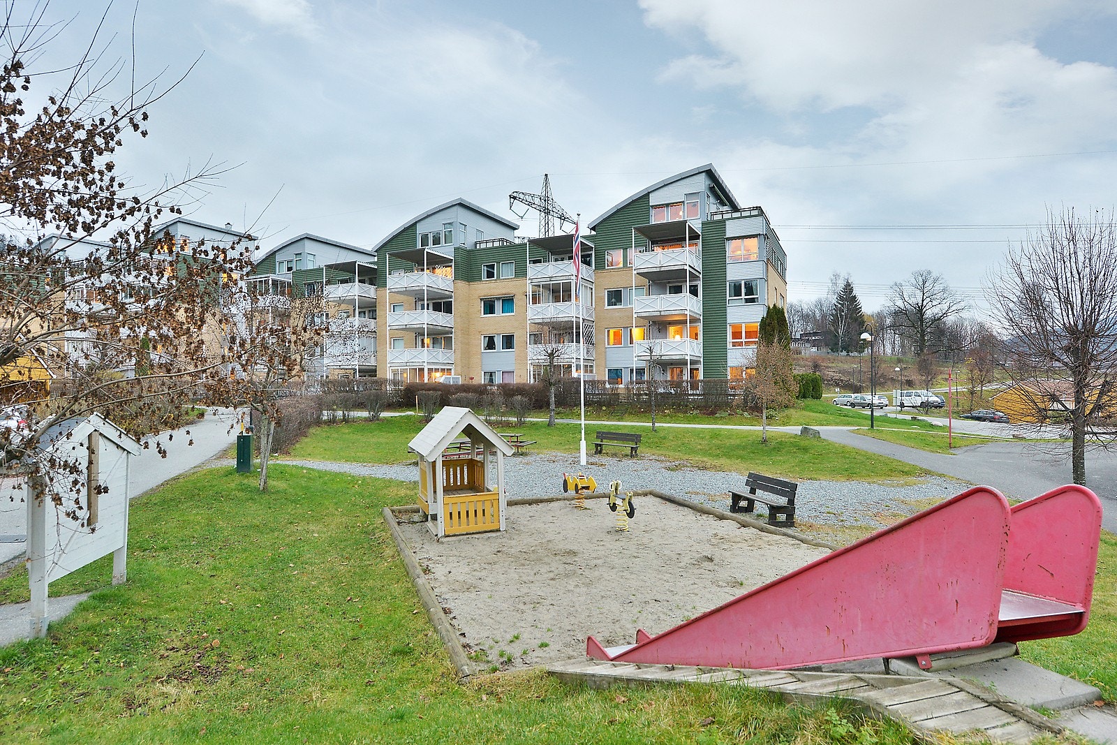 flott uteplass Galleribilde