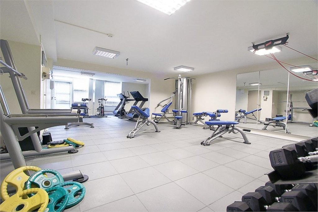 Flott trimrom, solarium og badstue i Hovseterveien 98 som ble pusset opp i 2011. Galleribilde