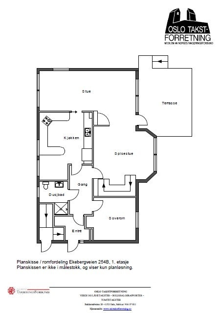 Plantegning 1. Etasje. Galleribilde