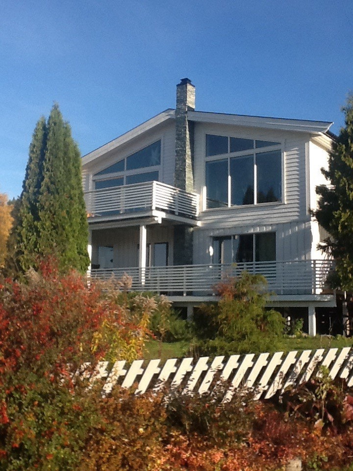 Huset utvendig Galleribilde