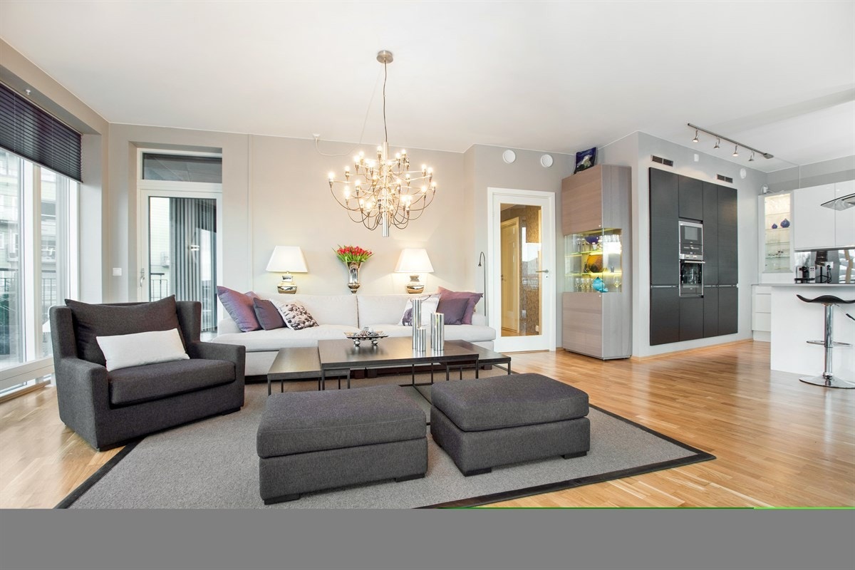 PROA Eiendomsmegling - En lekker oppgradert leilighet preget av god smak og sans for detaljer. Galleribilde