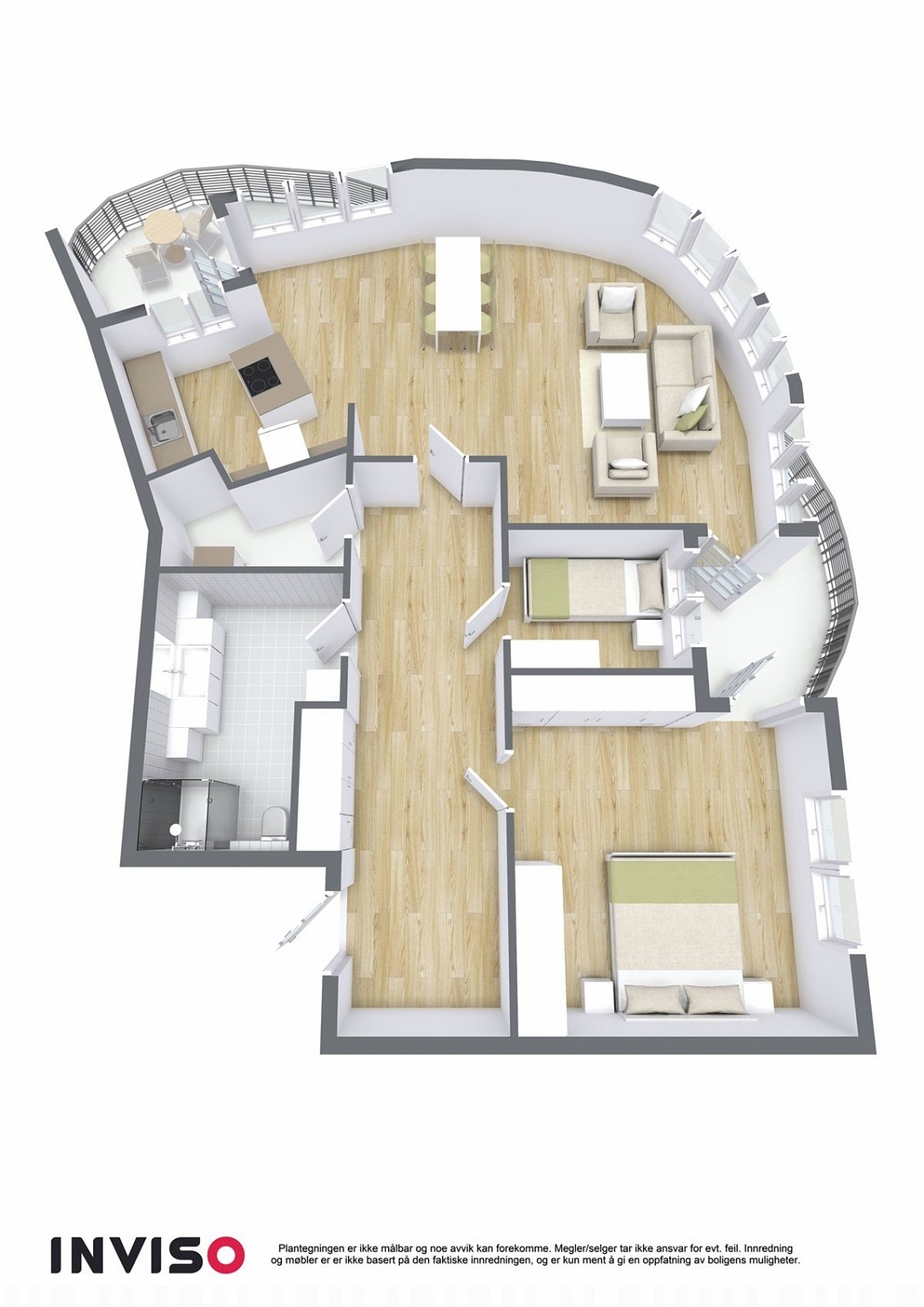 1 og 3dplan Galleribilde