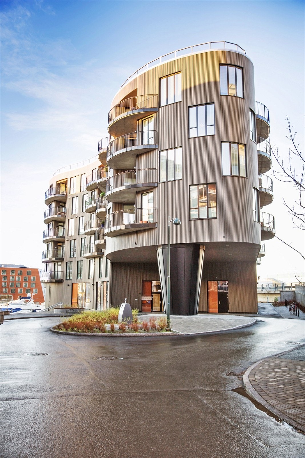 PROA Eiendomsmegling - Speilet ligger innerst i Dyre Halses gate, og sto ferdig i 2013. Galleribilde