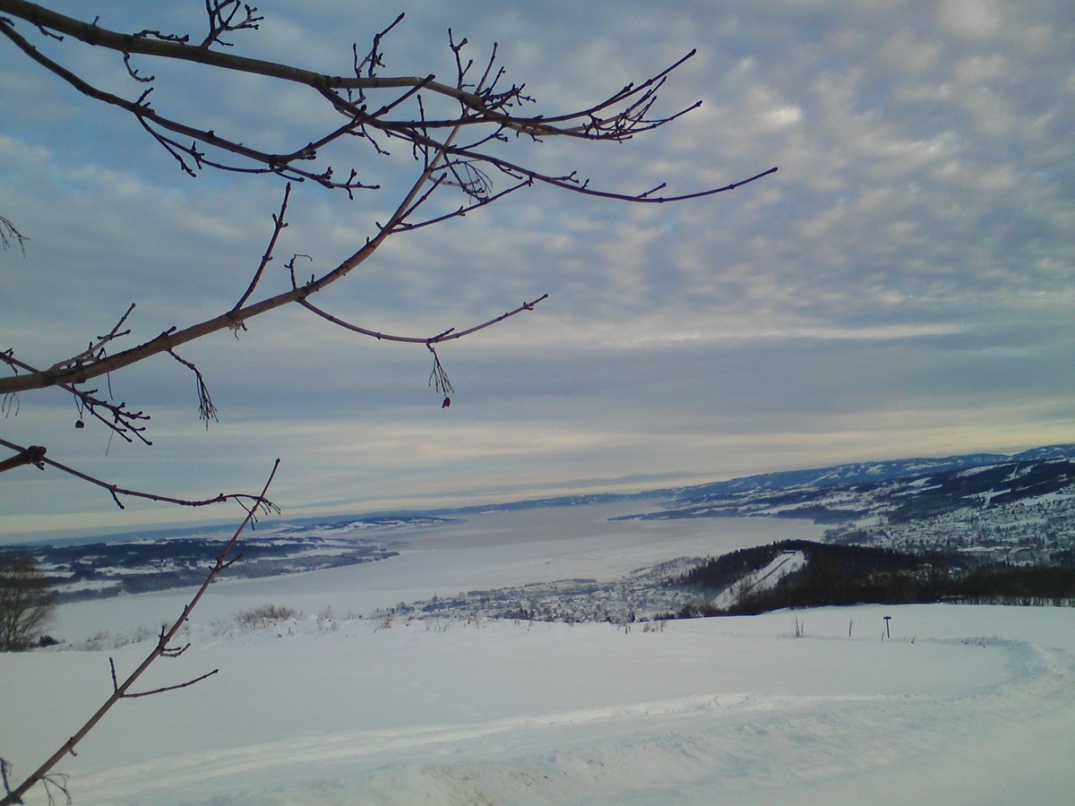 Mange fine turmuligheter også vinterstid, her fra Bergstoppen. Galleribilde