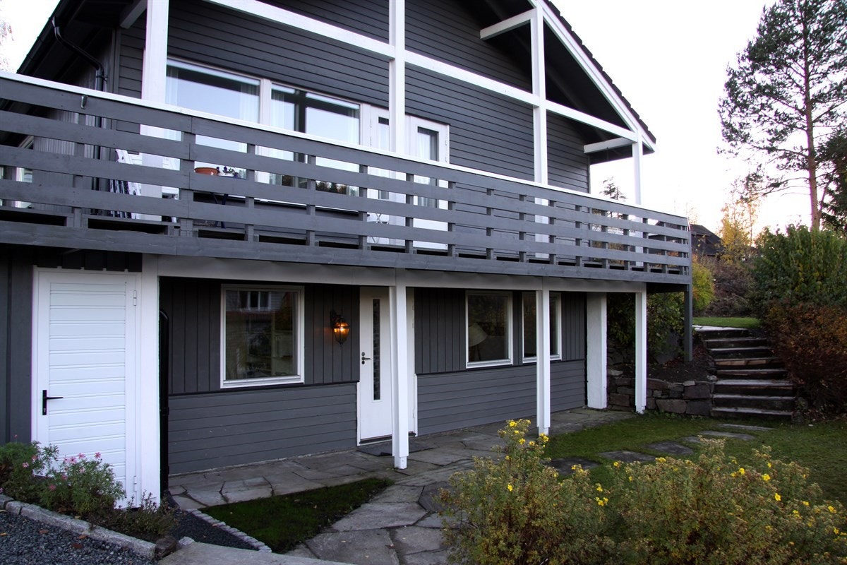 Sommerbilde fasade Galleribilde