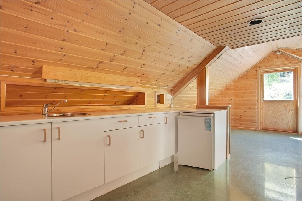 Stue med åpen kjøkkenløsning Galleribilde