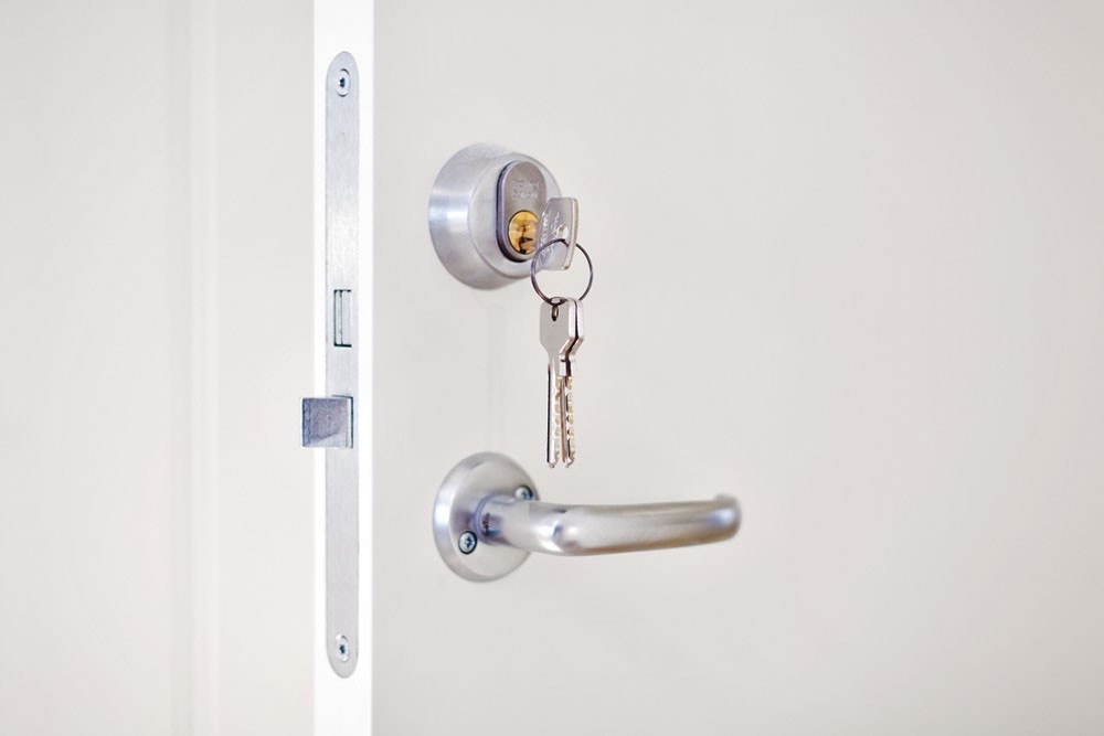 Brann og lydklassifisert inngangsdør Galleribilde