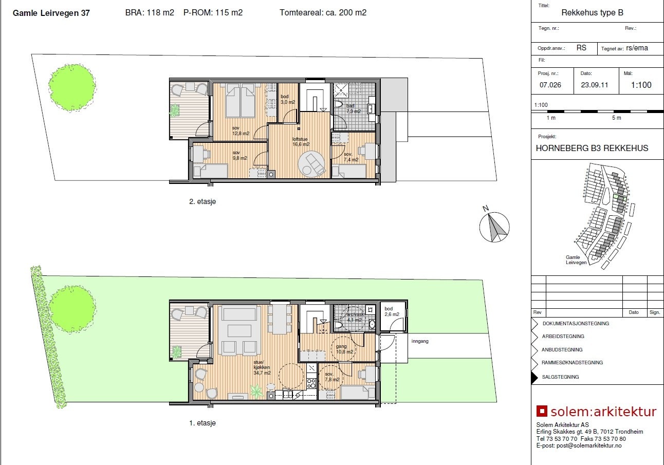 Planskisse Galleribilde