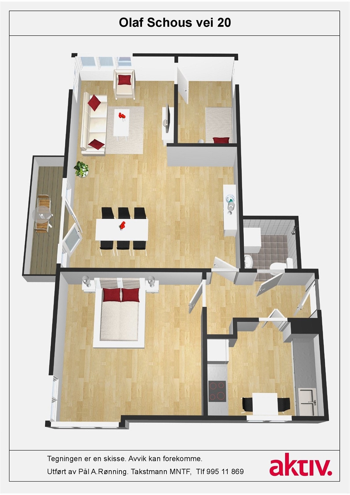 Olaf Schous vei 20 3D-Tegn_00001 Galleribilde