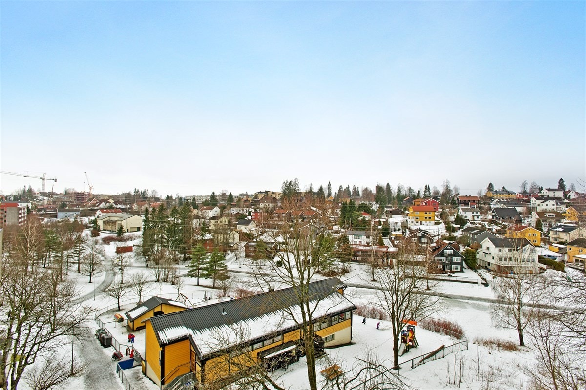 Nydelig fritt utsyn mot store friområder Galleribilde