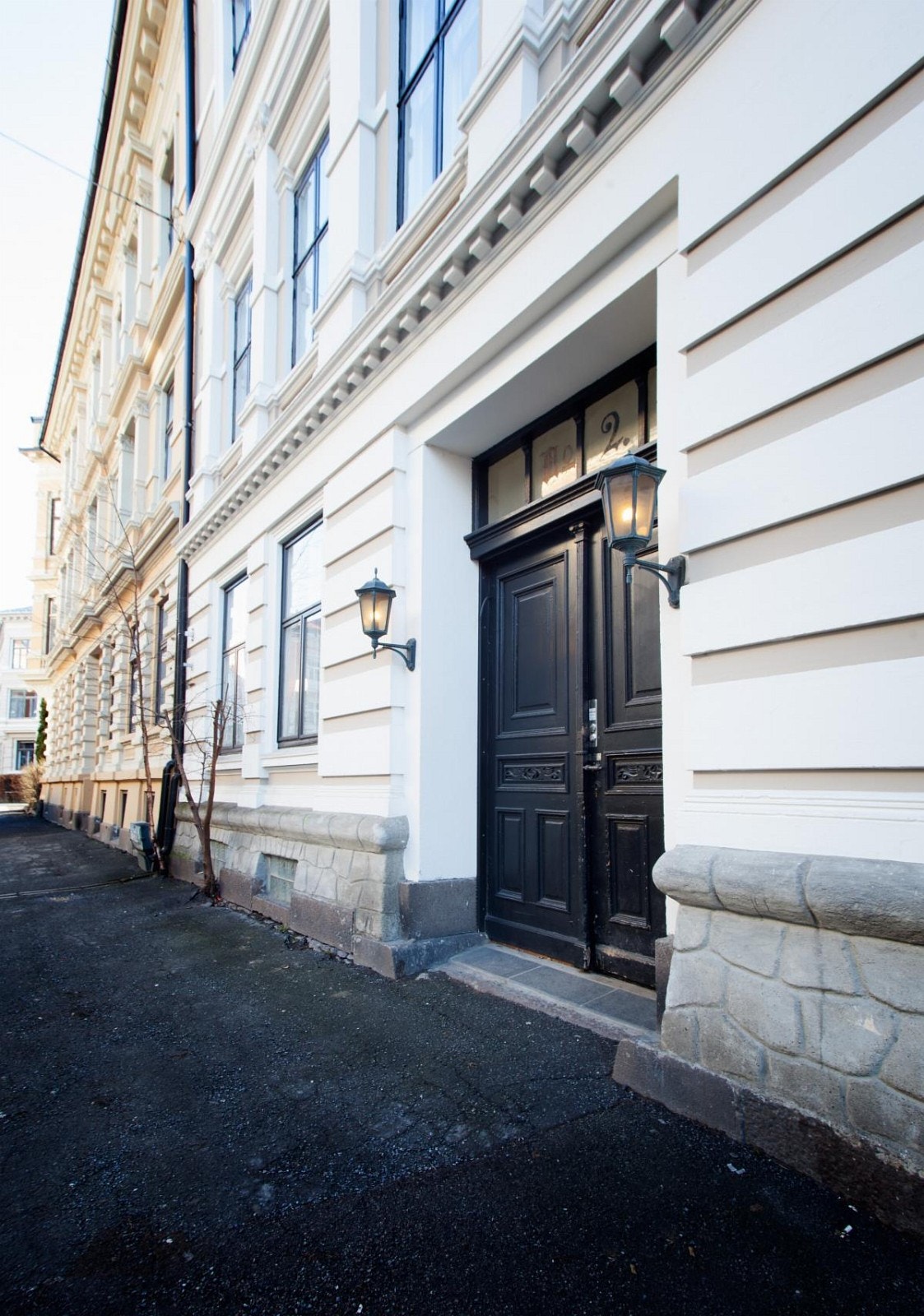 Klassisk frognerbygård. Galleribilde