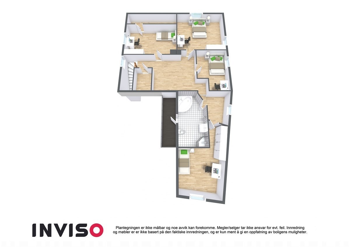 2 og 3dplan Galleribilde