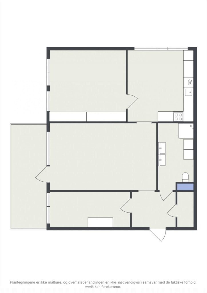 Planskisse Galleribilde