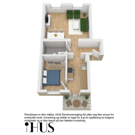 Planskisse Galleribilde