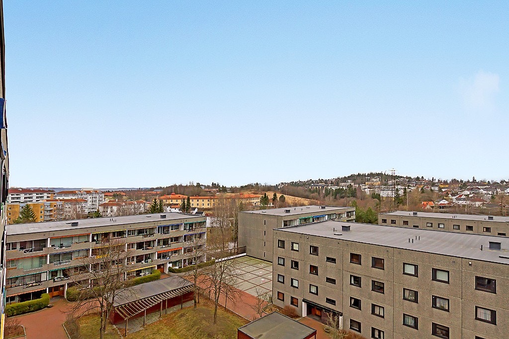 Utsikt fra terrasse Galleribilde