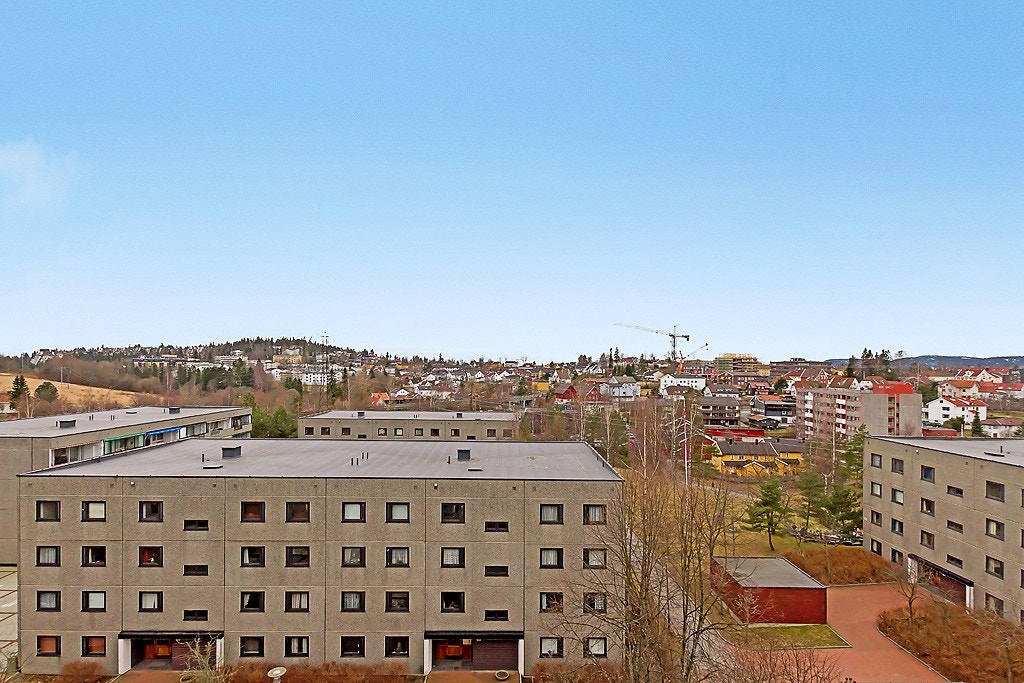 Utsikt fra terrasse Galleribilde