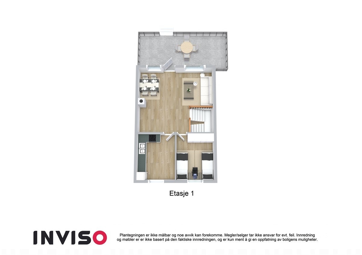 1 og 3dplan Galleribilde