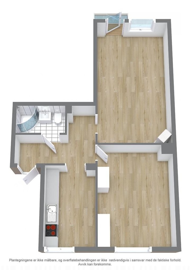 3D_hq-port-single_letterhead-Thornegata 3 Galleribilde