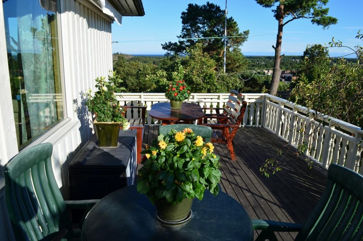 Solrik, vestvendt terrasse Galleribilde