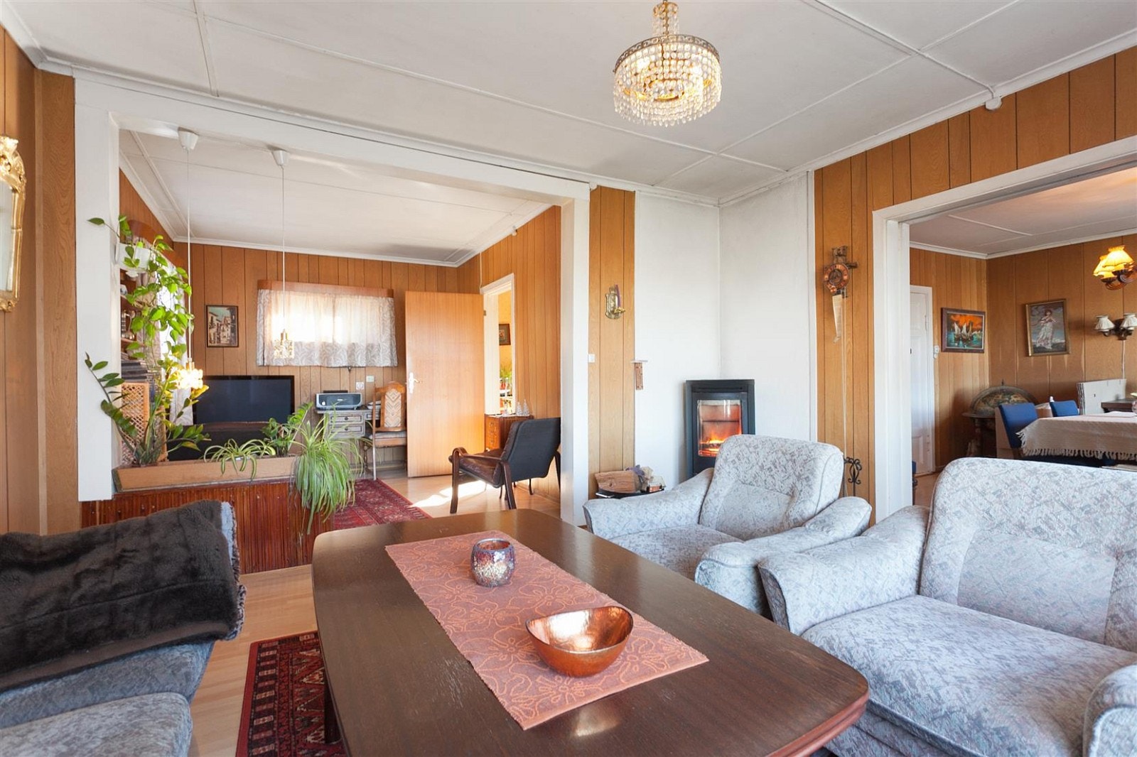 Stor stue i 1. etg. Galleribilde