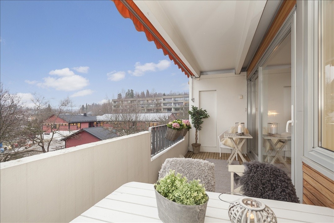 Hyggelig veranda. Galleribilde